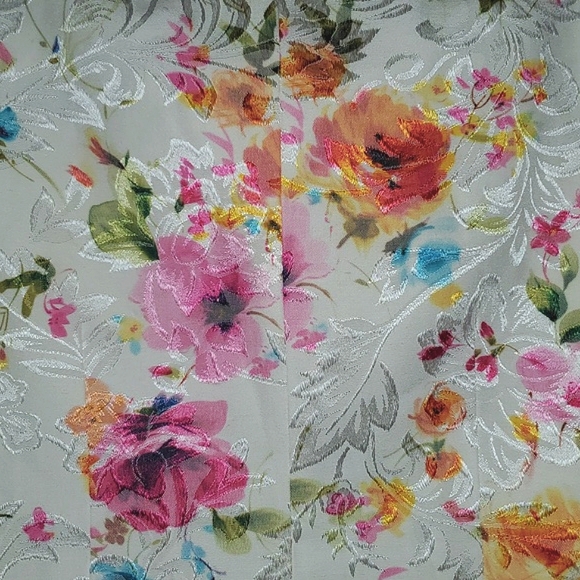 Giancarlo Ferrari Vintage Floral Blazer Size 12 - Picture 8 of 10